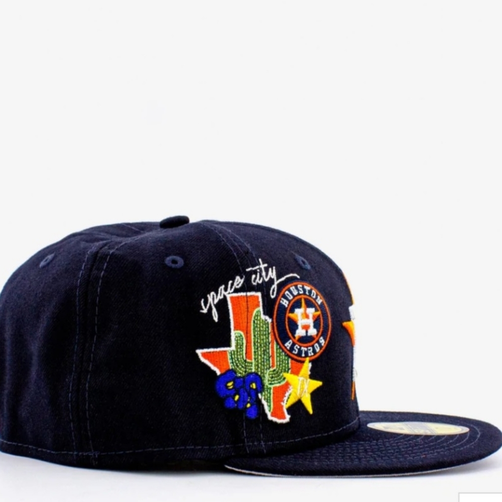 NEW ERA MLB HOUSTON ASTROS CITY CLUSTER 59FIFTY FITTED - Picture 3 of 5